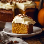 Pumpkin Cake with Cream Cheese Frosting 3 Pumpkin Cake with Cream Cheese Frosting