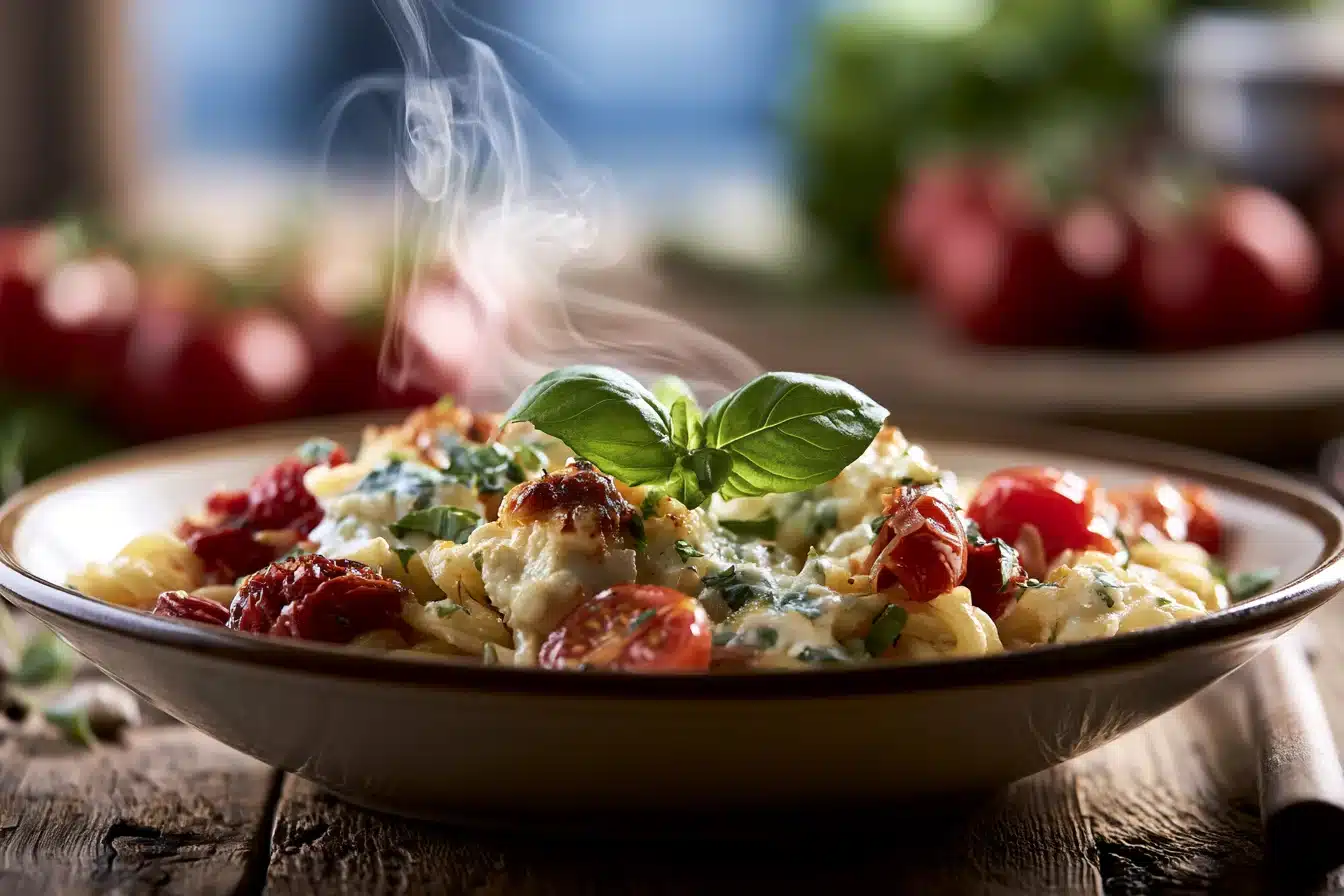 Baked Feta Pasta 2 Baked Feta Pasta