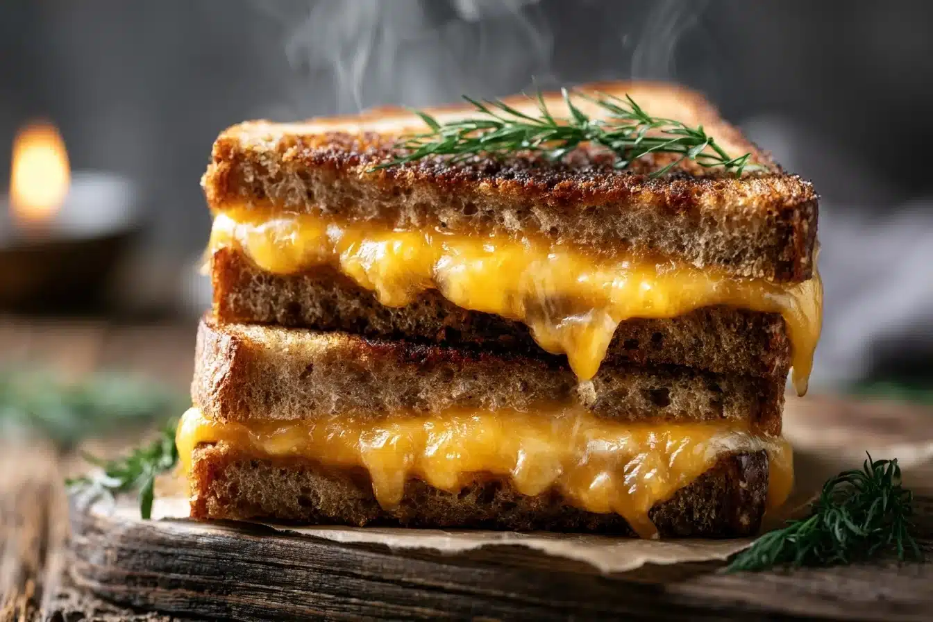 Grilled Cheese on Rye Recipe 3 Grilled Cheese on Rye Recipe