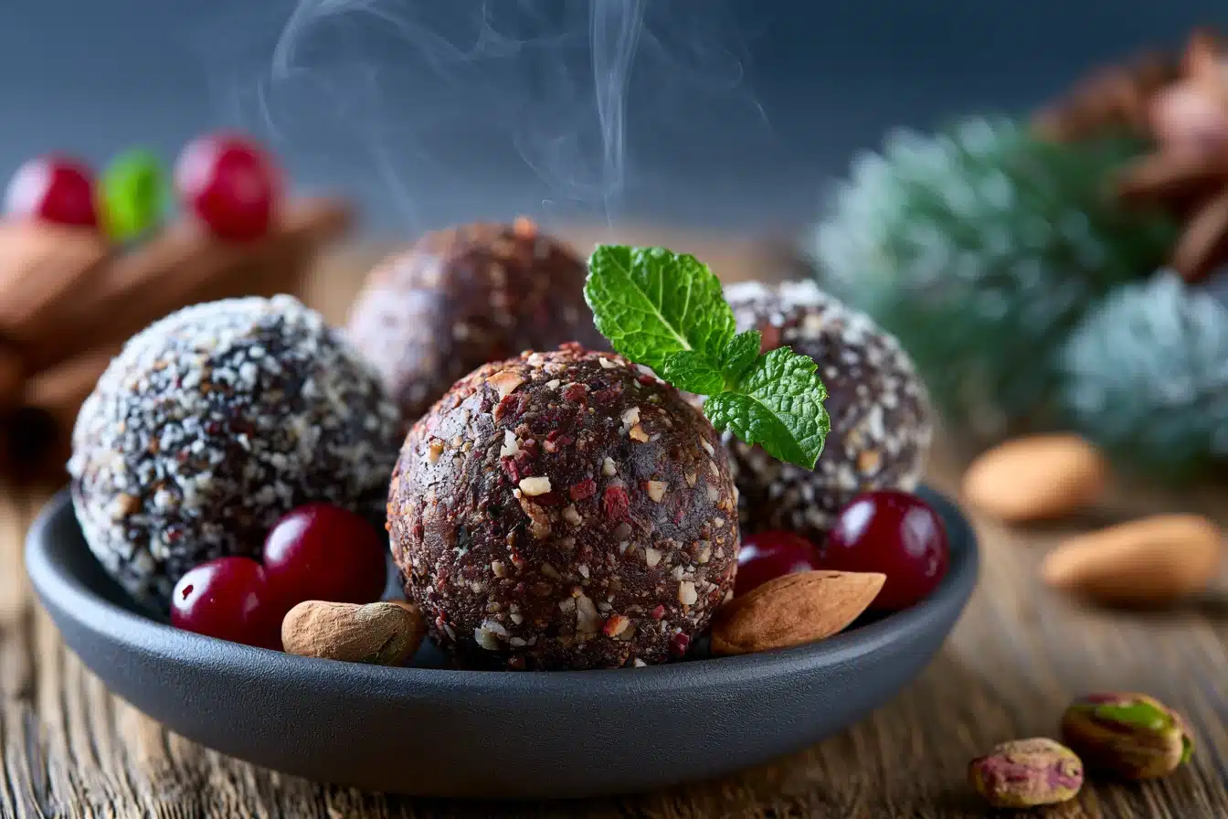 Chocolate Almond Butter Energy Balls 2 Chocolate Almond Butter Energy Balls