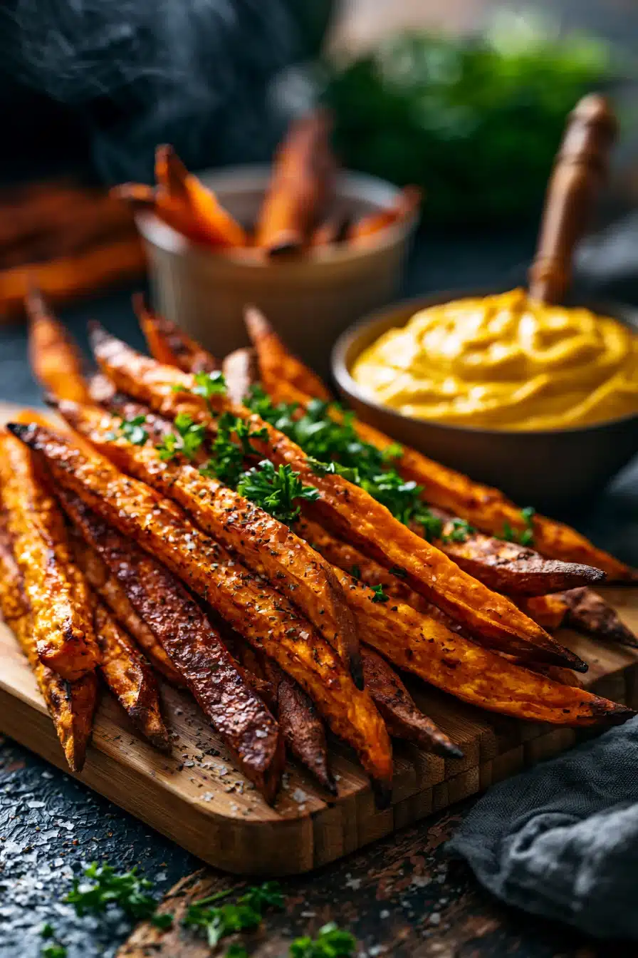 Crispy Air Fryer Sweet Potato Fries 2 Crispy Air Fryer Sweet Potato Fries