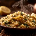 Herbed Lemon Garlic Quinoa 6 herbed lemon garlic quinoa
