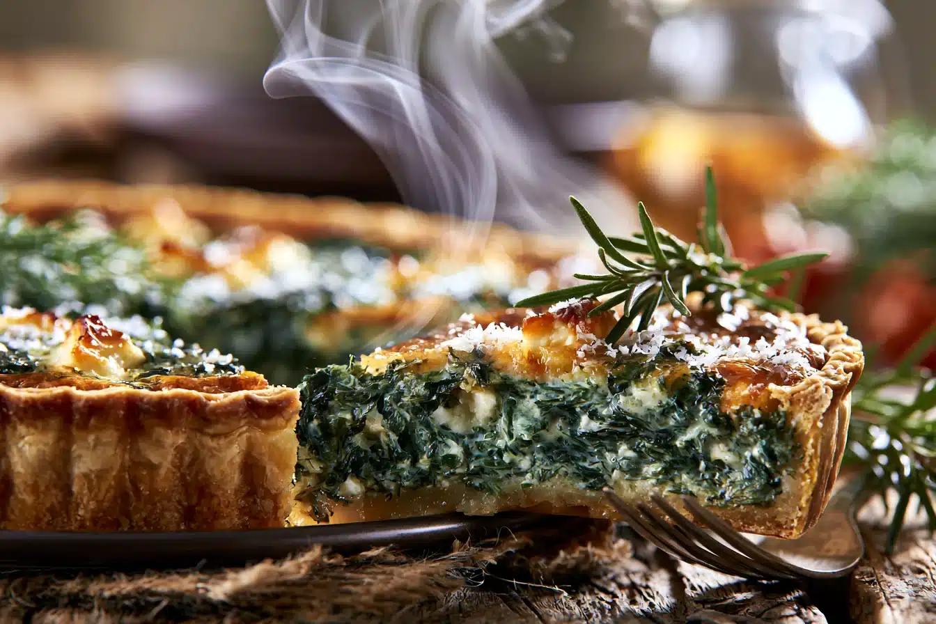 Savory Spinach and Feta Quiche 3 Savory Spinach and Feta Quiche