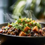 Vegan Sweet Potato and Black Bean Chili 34 vegan sweet potato chili