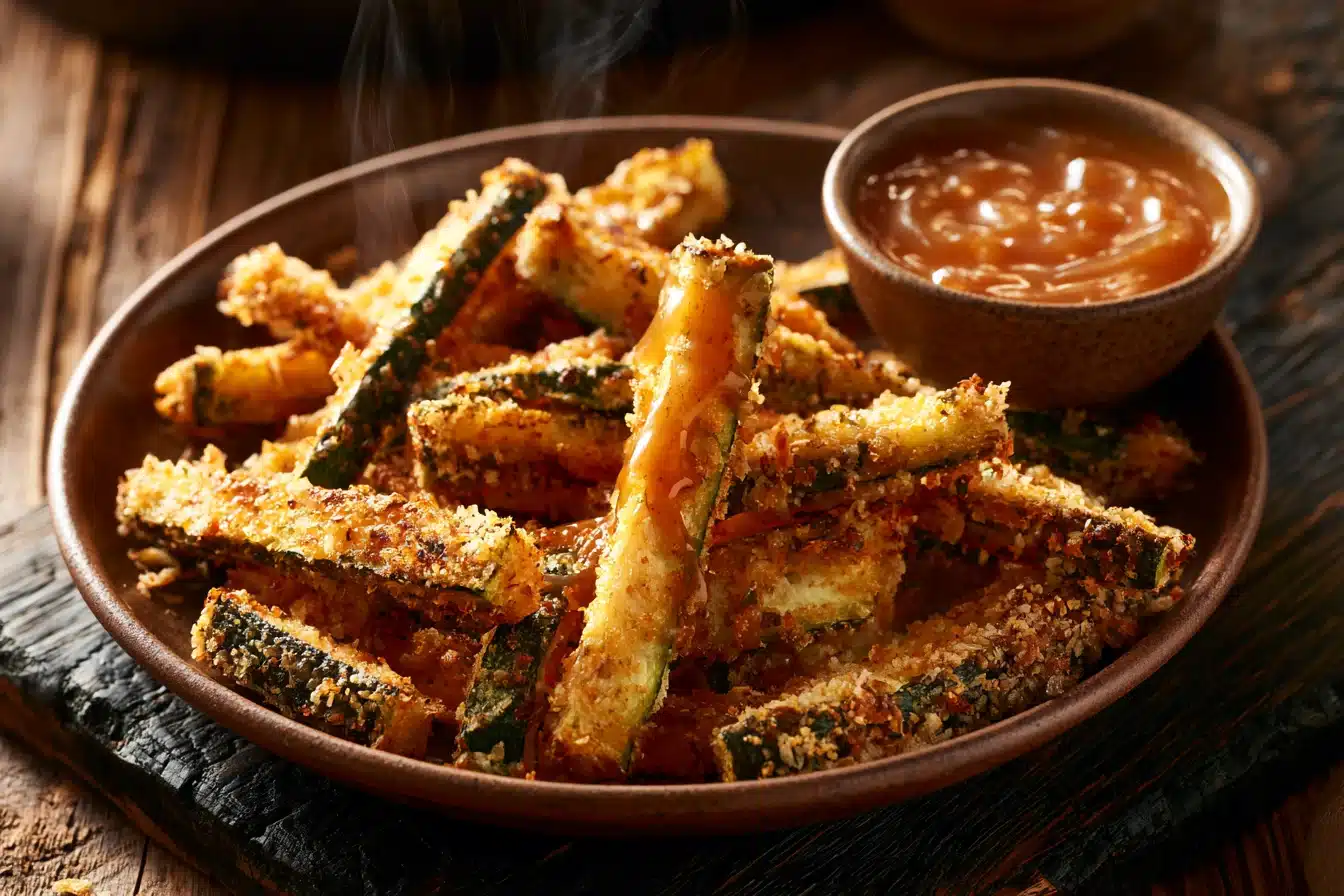 Crispy Baked Zucchini Fries 3 Crispy Baked Zucchini Fries